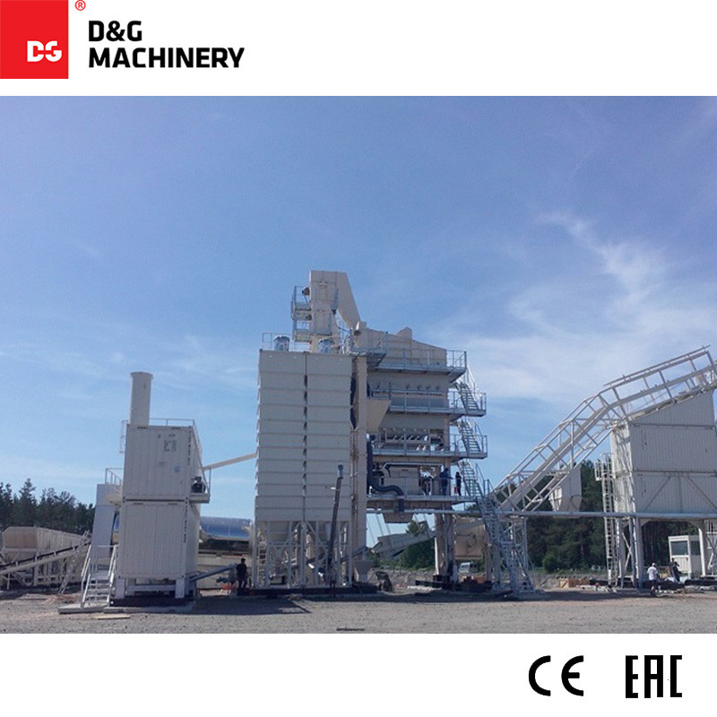 Pabrik campuran batch aspal D&G Machinery DGC pemasok Cina