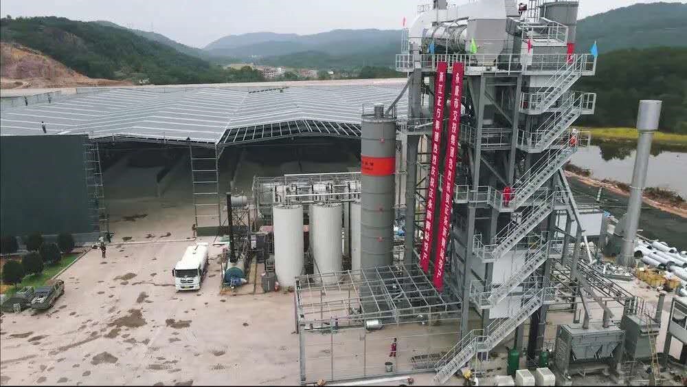 Pabrik Pencampur Aspal Daur Ulang DGRE4000E