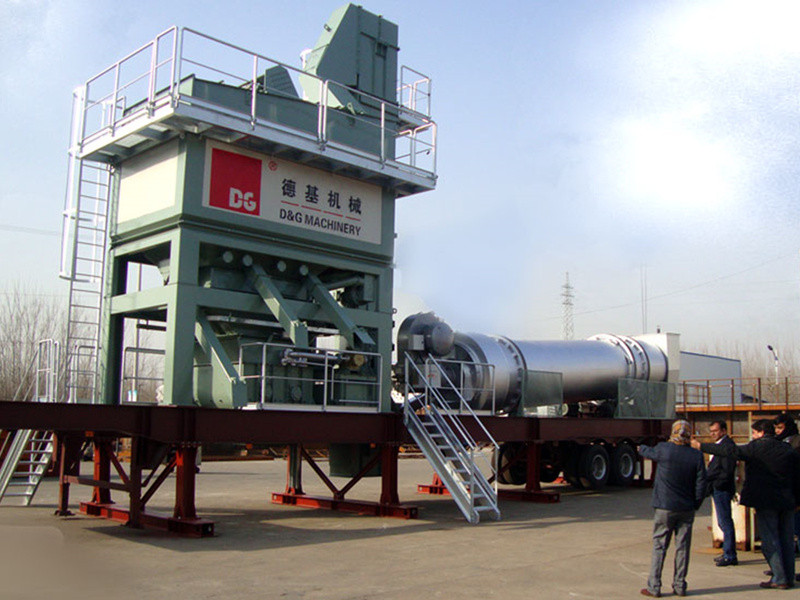 Pemeliharaan pabrik campuran aspal D&G Machinery China