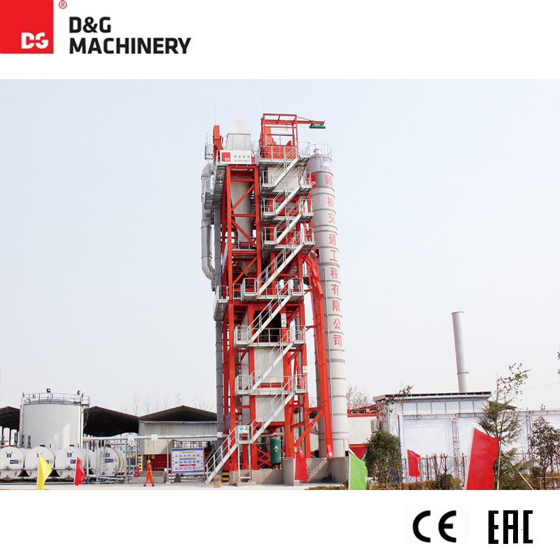 D&G Machinery produsen pabrik pencampur aspal profesional Cina