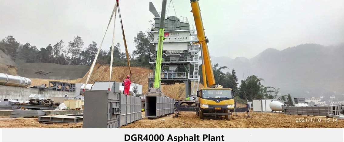 Mesin D&G Pabrik Aspal DGR4000