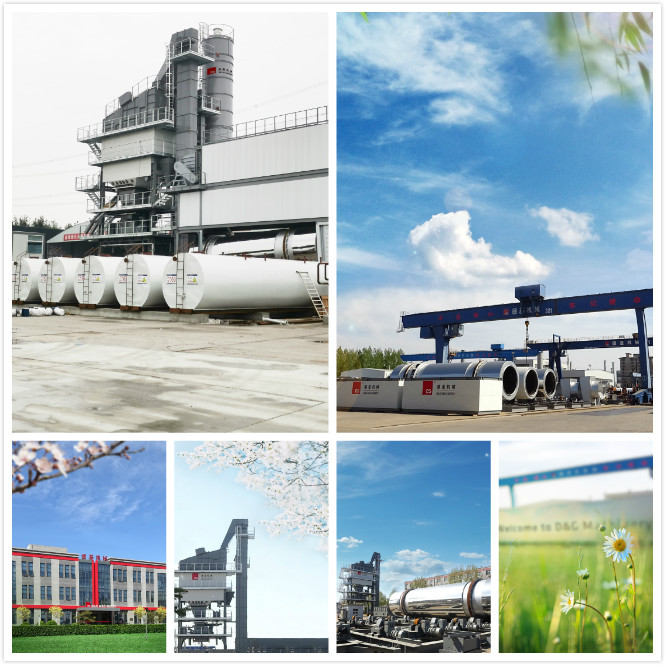 Pabrik aspal D&G Machinery dengan penghematan energi tinggi