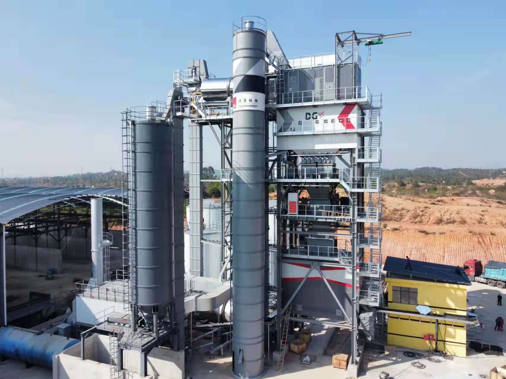 Pabrik pencampur aspal DGX D&G Machinery