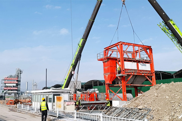 DG4000D 320 t/h Pabrik campuran aspal Qinghai D&G Machinery