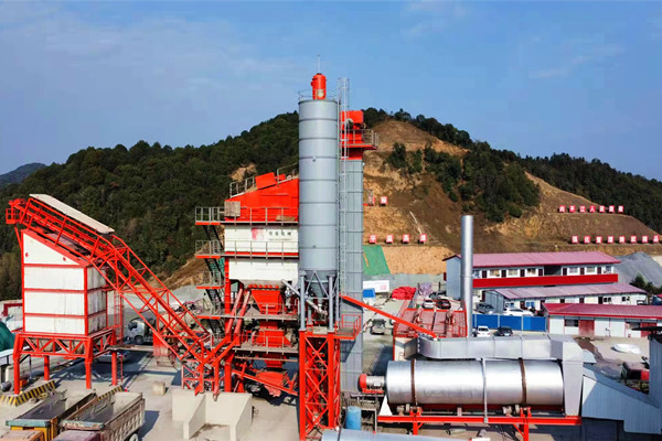 Pabrik campuran batch aspal Hunan China D&G Machinery