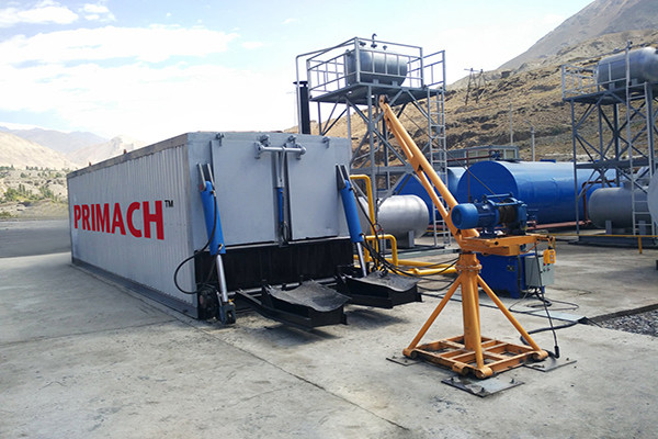 peralatan decanter aspal Primach