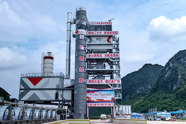 Mesin D&G Peralatan pencampur aspal DGX5000D Guangxi