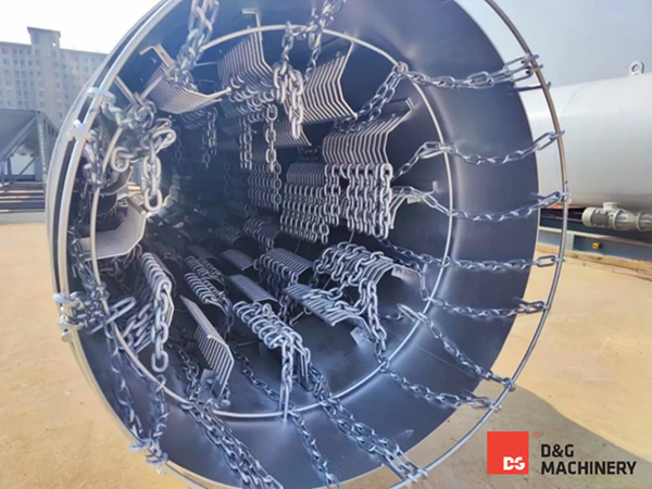 Kotak drum pengering yang dapat membersihkan sendiri D&G Machinery