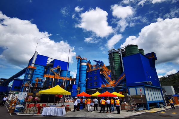 Pabrik daur ulang aspal monoblok DG Machinery Hong Kong 2