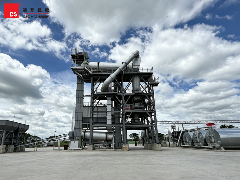 Total Solutions dari D&G Machinery menetapkan tolok ukur baru untuk konstruksi jalan hijau di Asia Tenggara